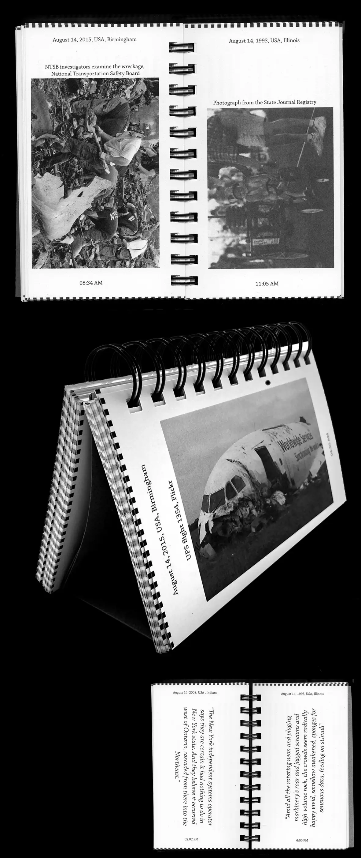 Inner pages of the publication